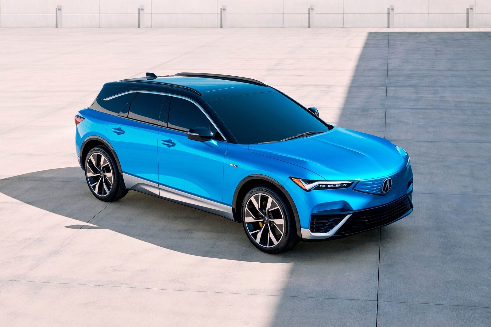 Acura ZDX 2024 — экстерьер, вид сзади 3/4, рынок Global / EV Query only