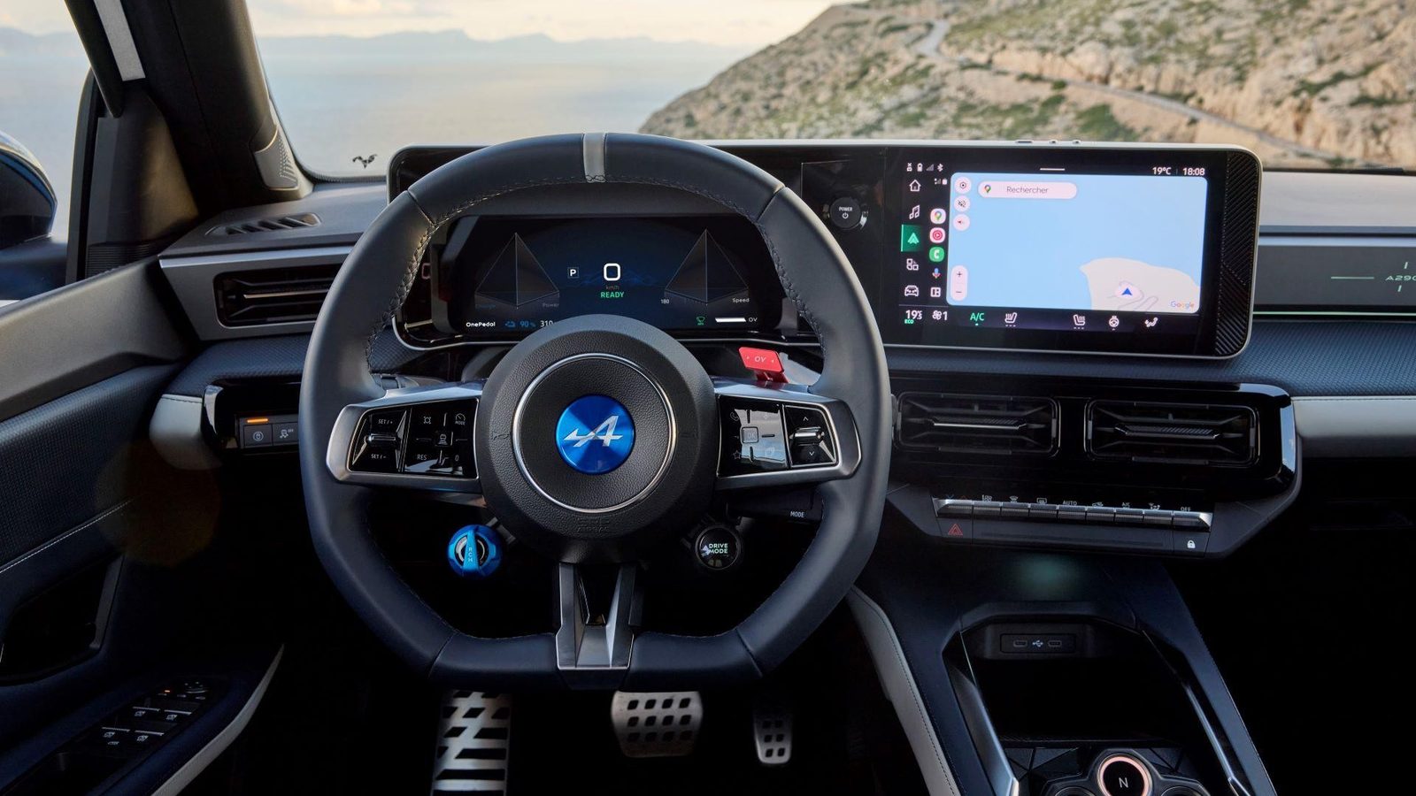 Alpine A290 2024 — интерьер, front cabin, рынок Global / EV Query only