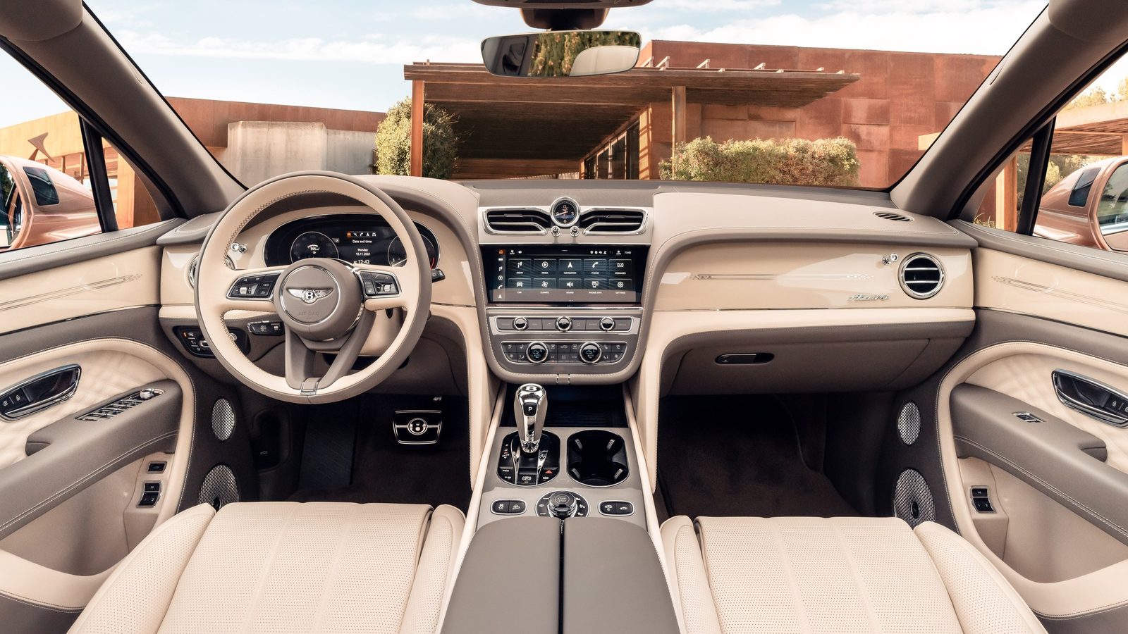 Bentley Bentayga Hybrid 2025 — интерьер, front cabin, рынок Global / EV Query only