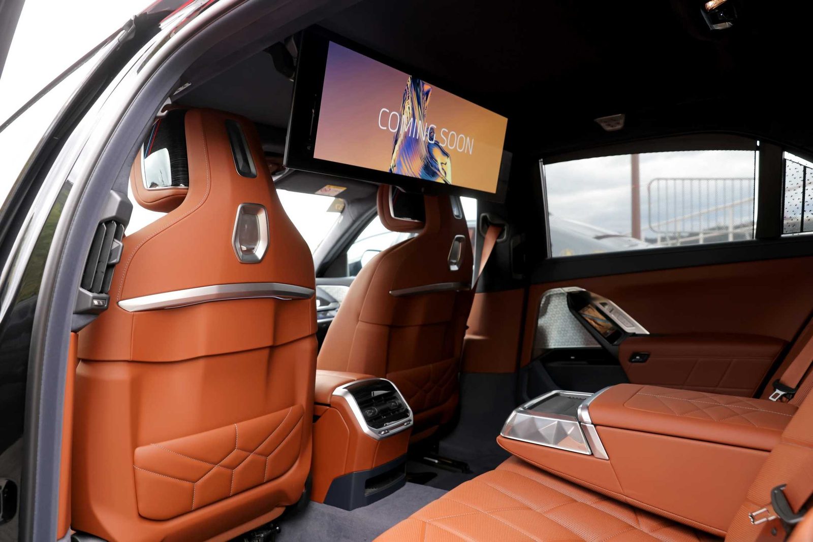 BMW i7 Global 2022 — главное фото модели, интерьер, передняя панель, рынок Global / EV Query only