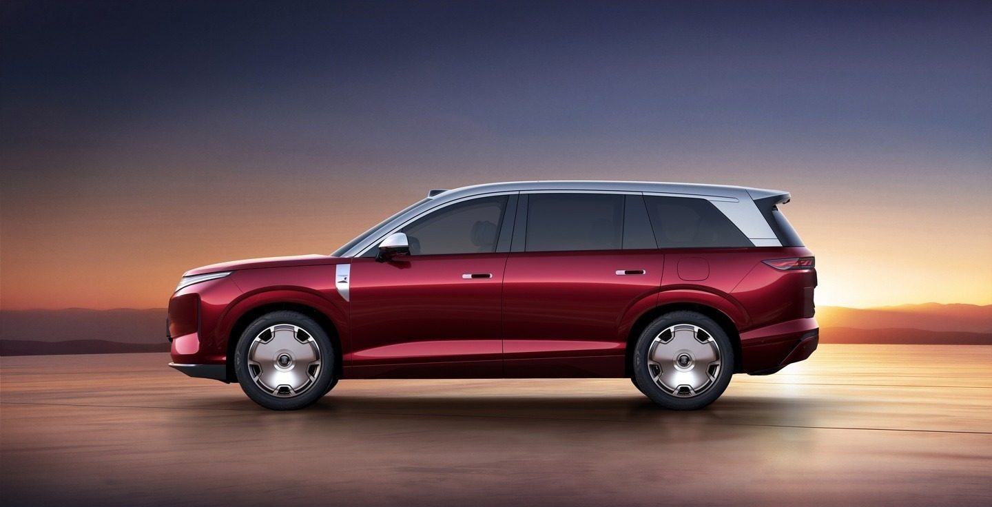 BYD Datang DM 2026 — экстерьер, вид сбоку, рынок China prelaunch / import visual reference