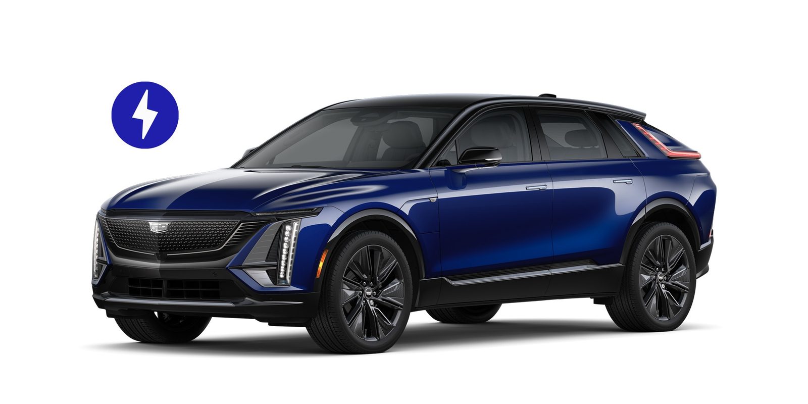 Cadillac LYRIQ 2022 — главное фото модели, экстерьер, side 3q, рынок Global / EV Query only