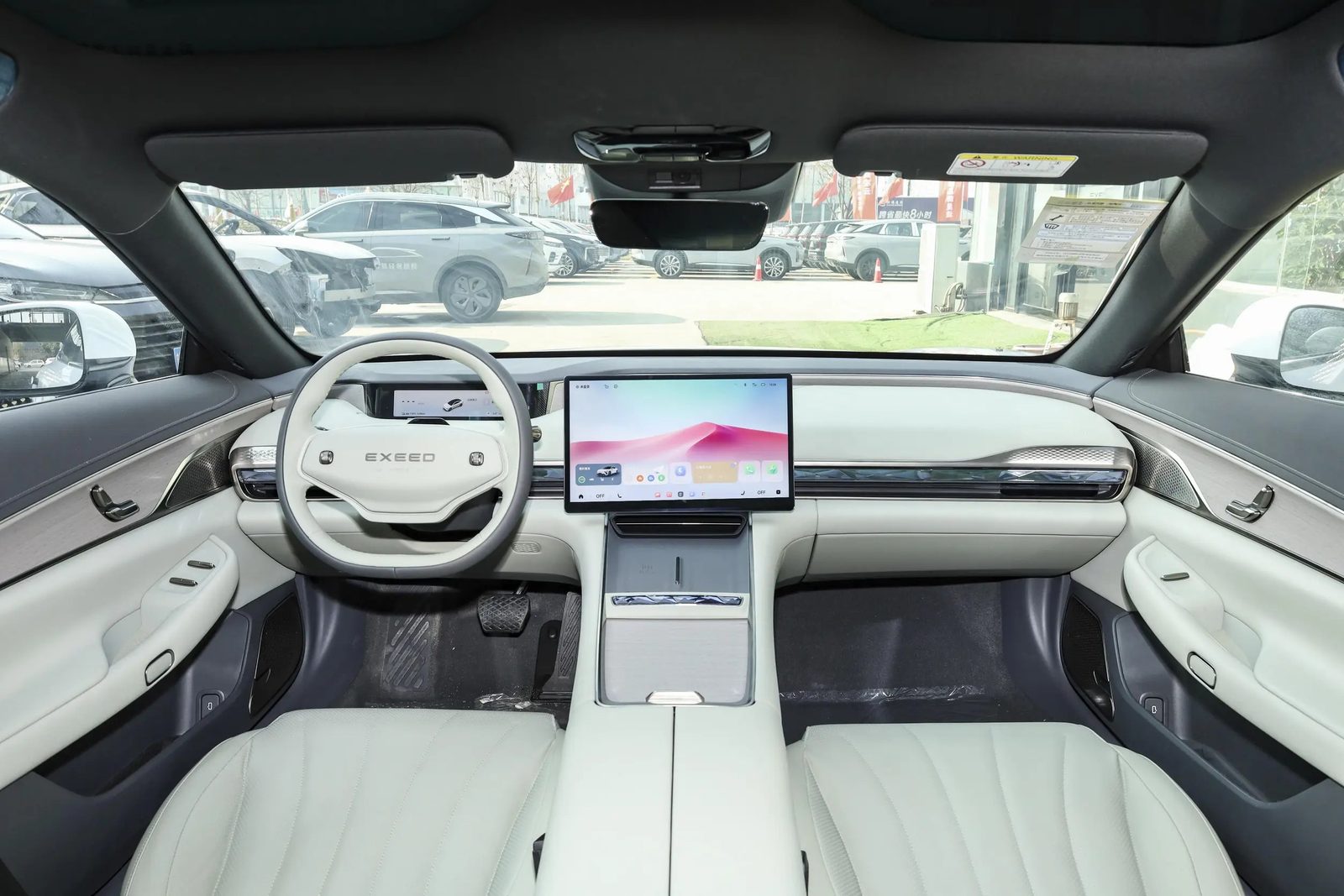 Chery Group Exeed Exlantix ES / Sterra ES EV 2023 — главное фото модели, интерьер, передняя панель, рынок internal_mvp