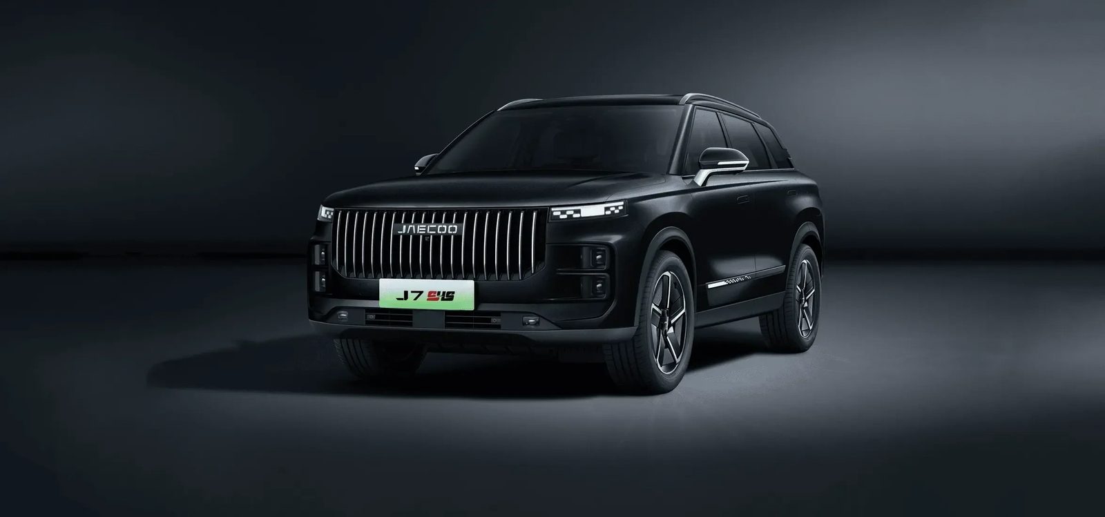 Chery Group Jaecoo J7 SHS / C-DM 2024 — экстерьер, вид спереди 3/4, рынок internal_mvp