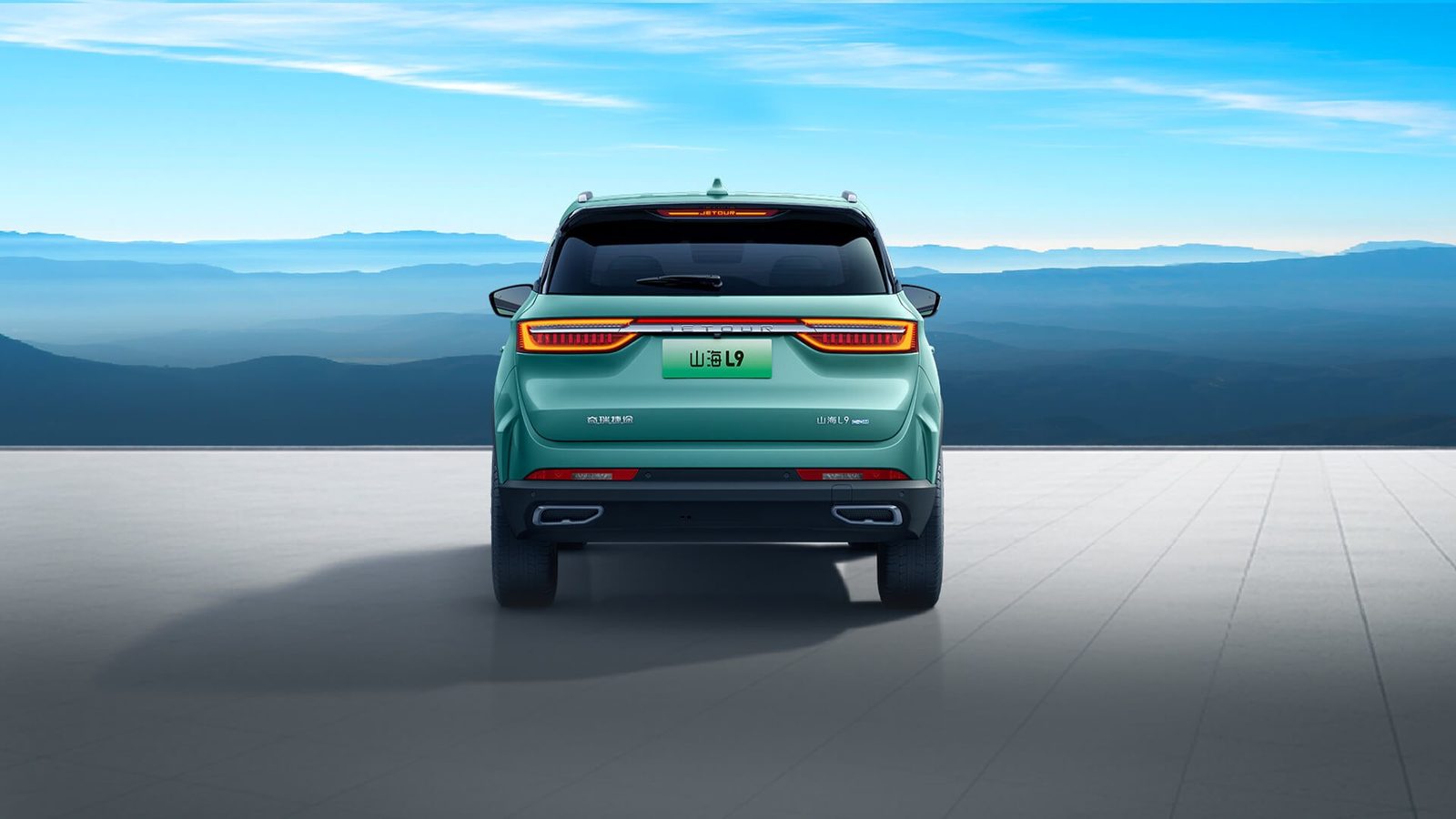 Chery Group Jetour Shanhai L9 2025 — экстерьер, вид сбоку, рынок internal_mvp