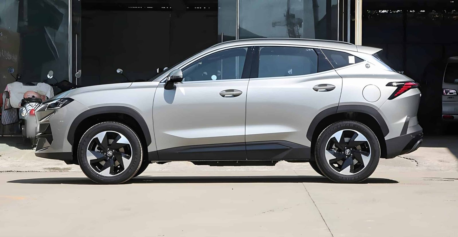 Chery Group Jetour Shanhai L9 2025 — экстерьер, вид сбоку, рынок internal_mvp