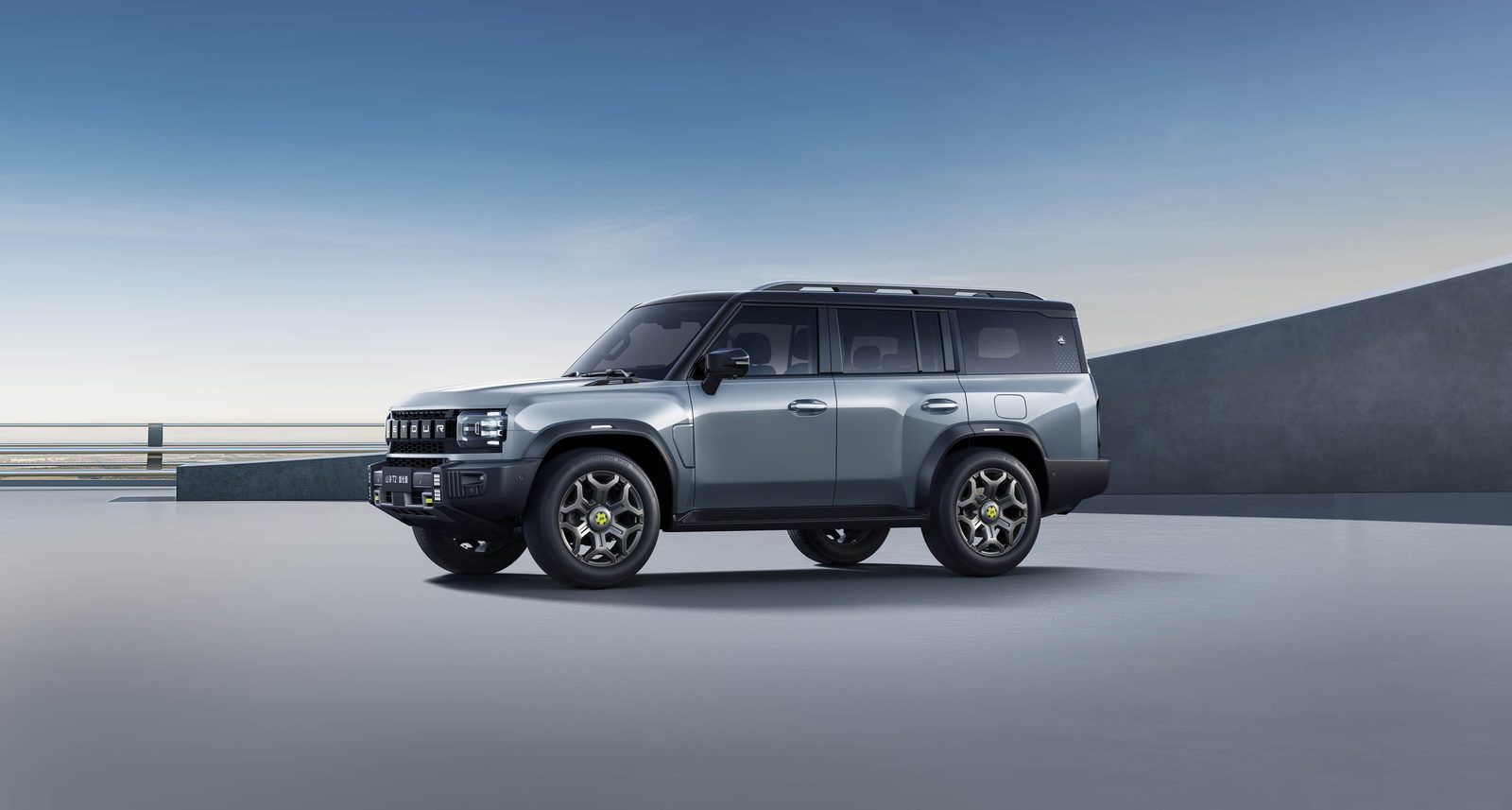 Chery Group Jetour Shanhai T2 / Traveller C-DM 2025 — экстерьер, studio side profile, рынок China / global Jetour T2 i-DM reference
