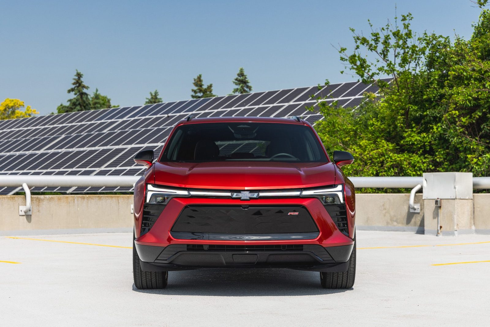 Chevrolet Blazer EV 2025 — главное фото модели, экстерьер, вид спереди, рынок US