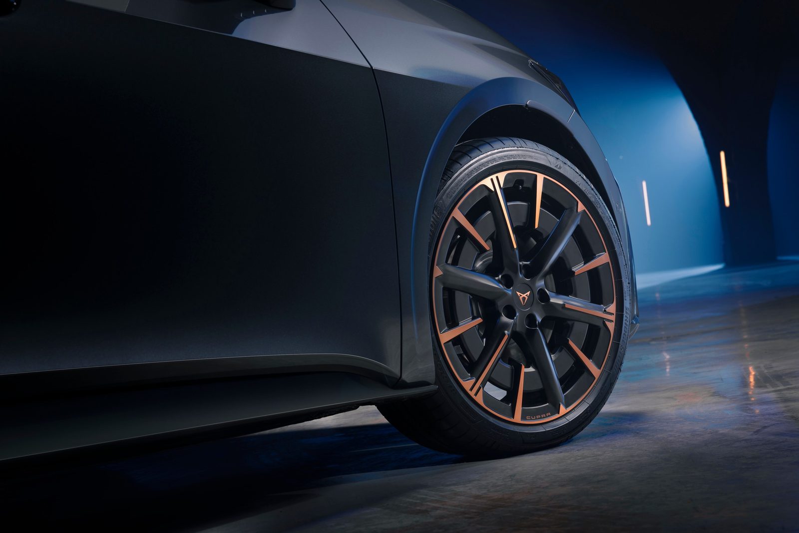 Cupra Born 2021 — экстерьер, wheel detail, рынок Europe/global press kit
