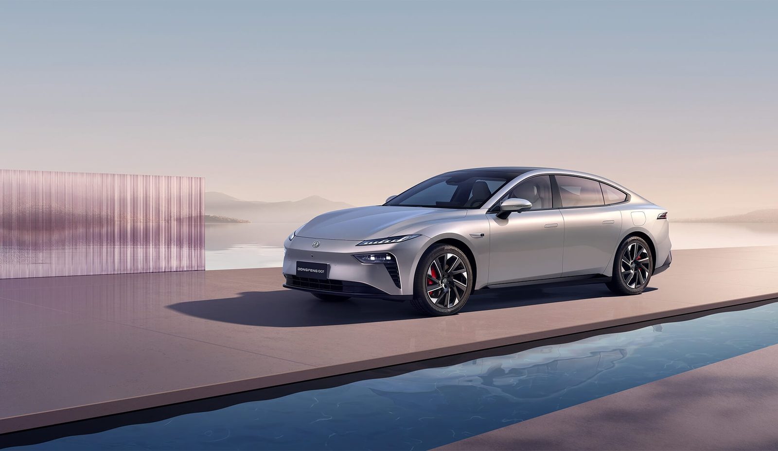 Dongfeng eπ 007 EV 2026 — главное фото модели, экстерьер, front 3q hero, рынок China / export official