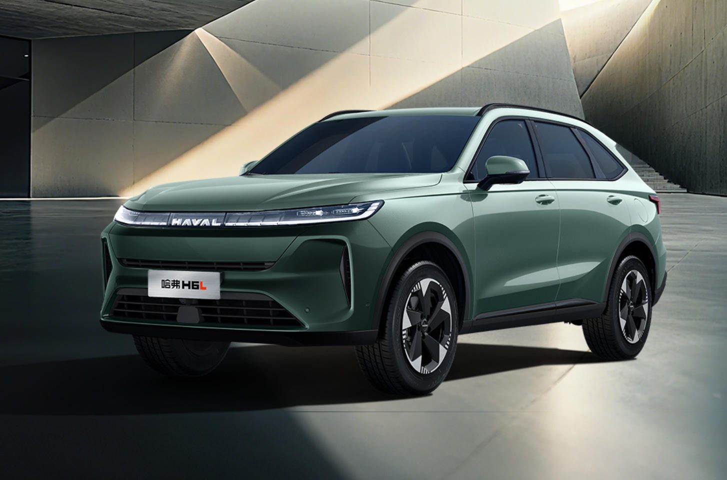 Haval H6L PHEV 2026 — экстерьер, front 3q official h6l reference, рынок China