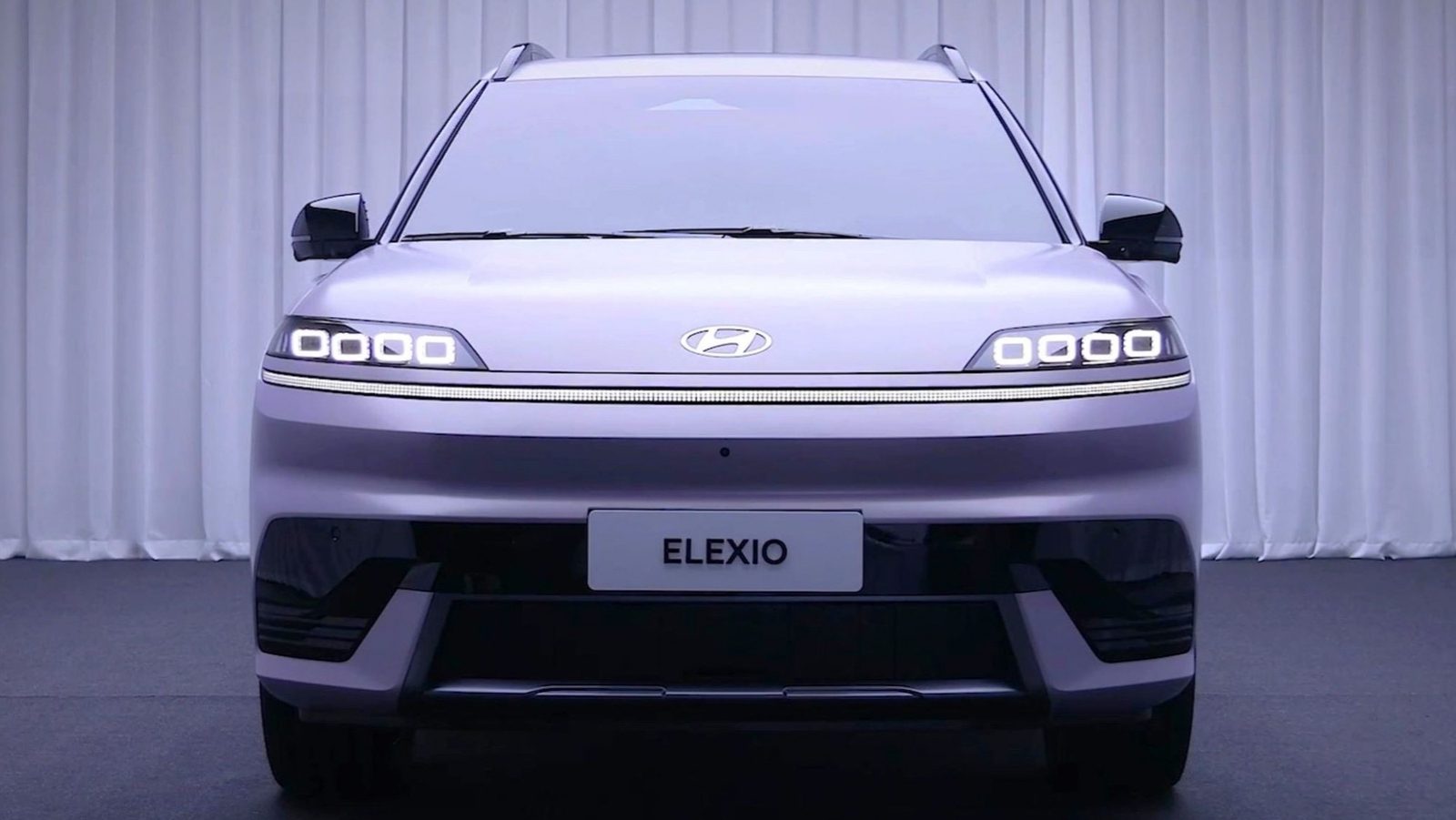 Hyundai Elexio / EO Yeo 2026 — главное фото модели, экстерьер, вид спереди 3/4, рынок Hyundai Worldwide official ELEXIO launch reference