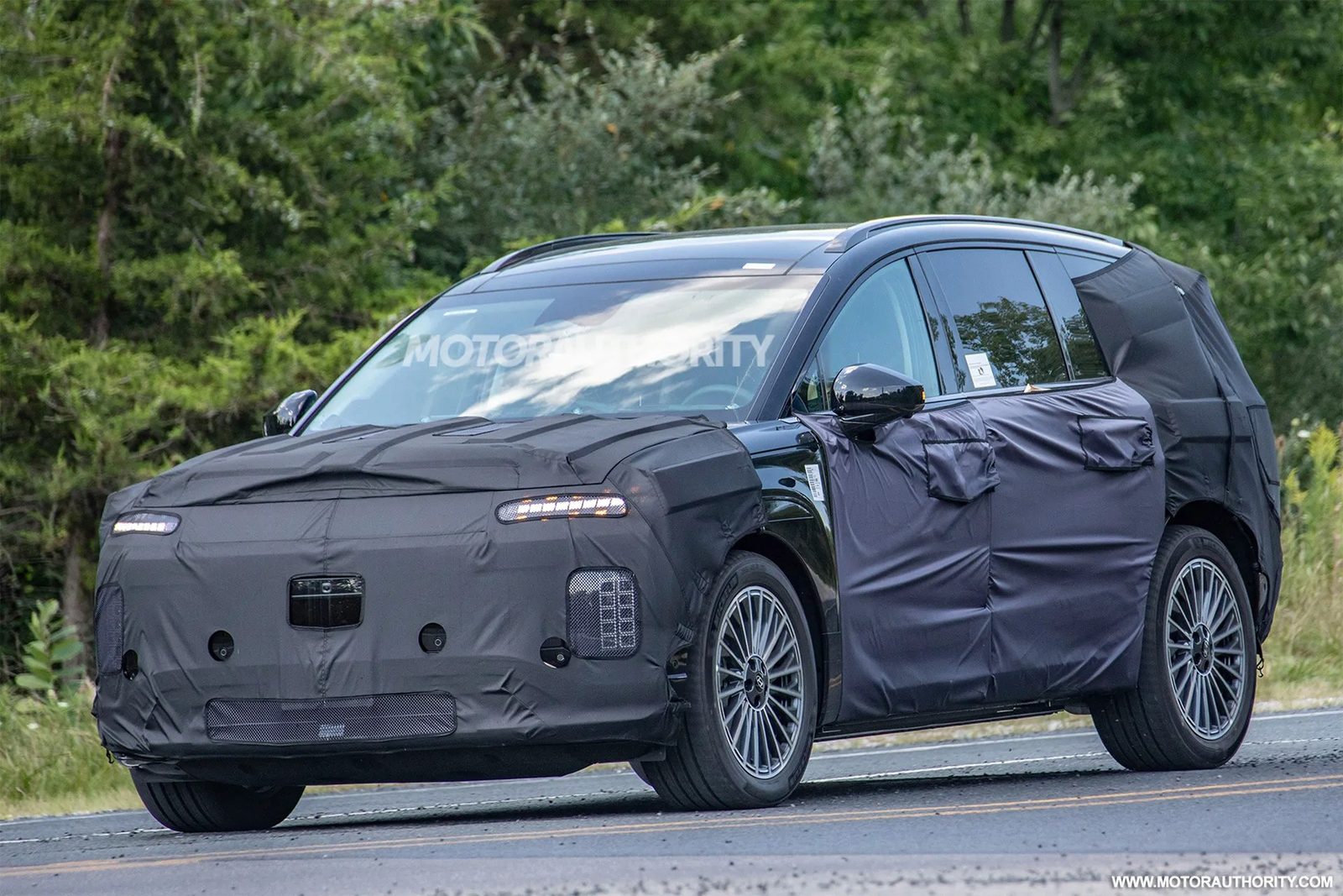 Hyundai IONIQ 9 2025 — экстерьер, вид сбоку, рынок internal_mvp
