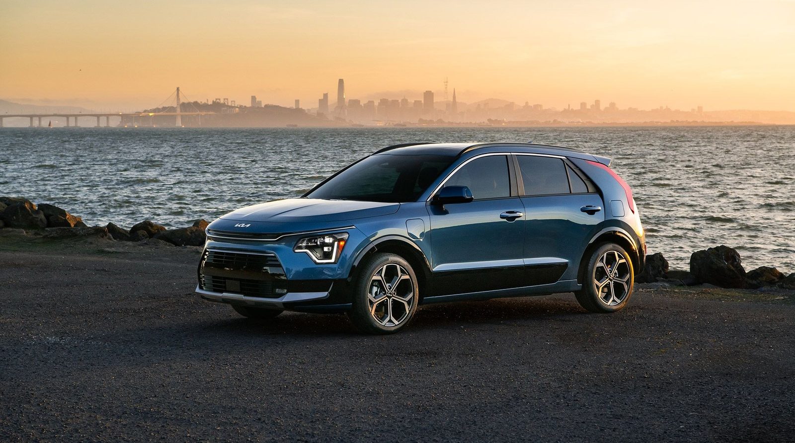 Kia Niro EV Global 2022 — экстерьер, вид сбоку, рынок internal_mvp