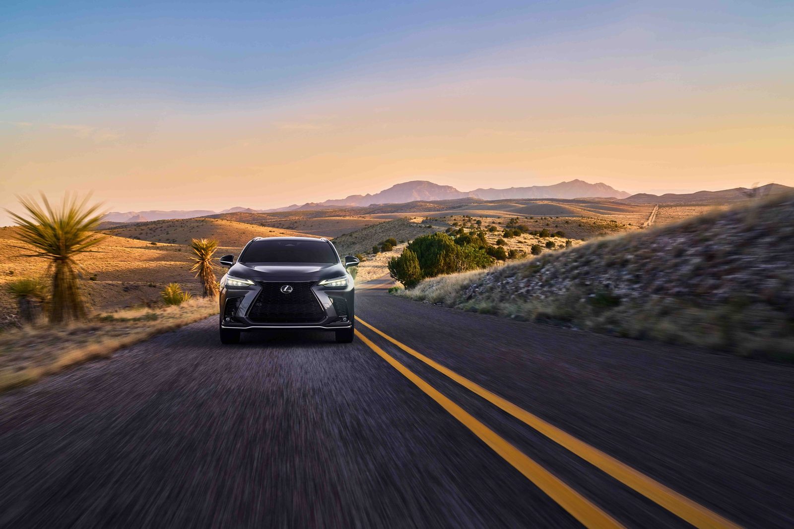 Lexus NX 450h+ 2022 — экстерьер, вид сбоку, рынок global