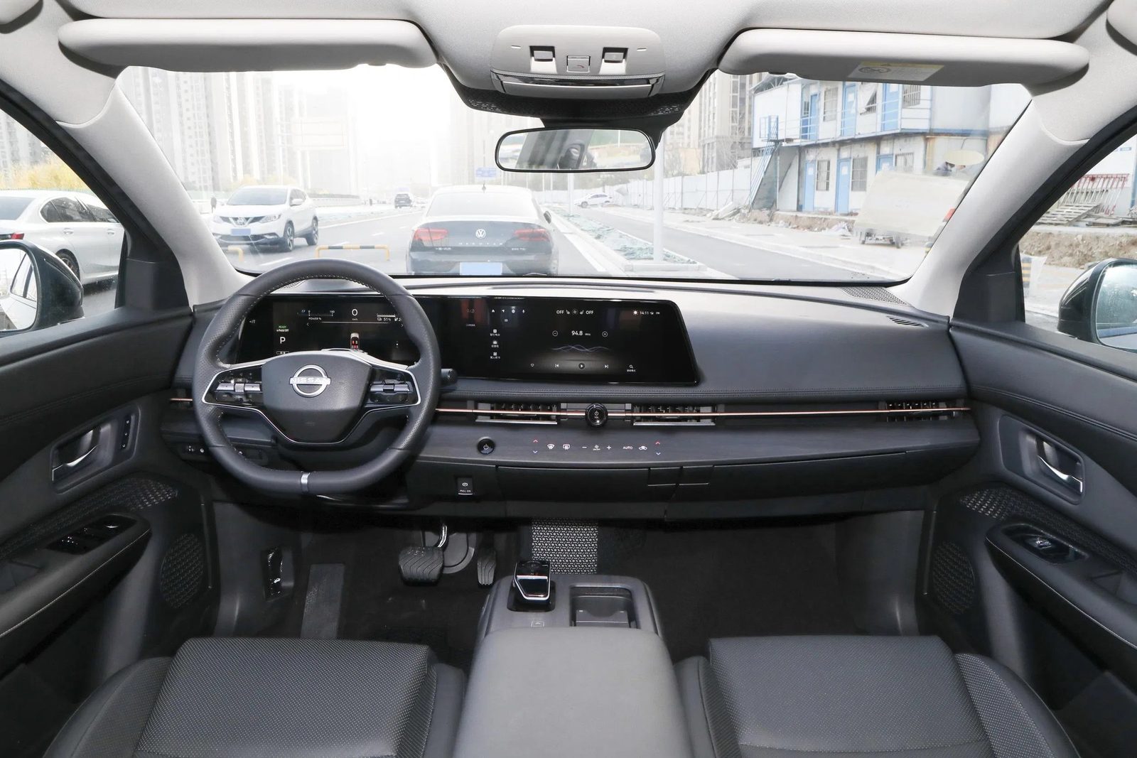 Nissan Dongfeng Nissan Ariya China 2022 — интерьер, второй ряд сидений, рынок internal_mvp