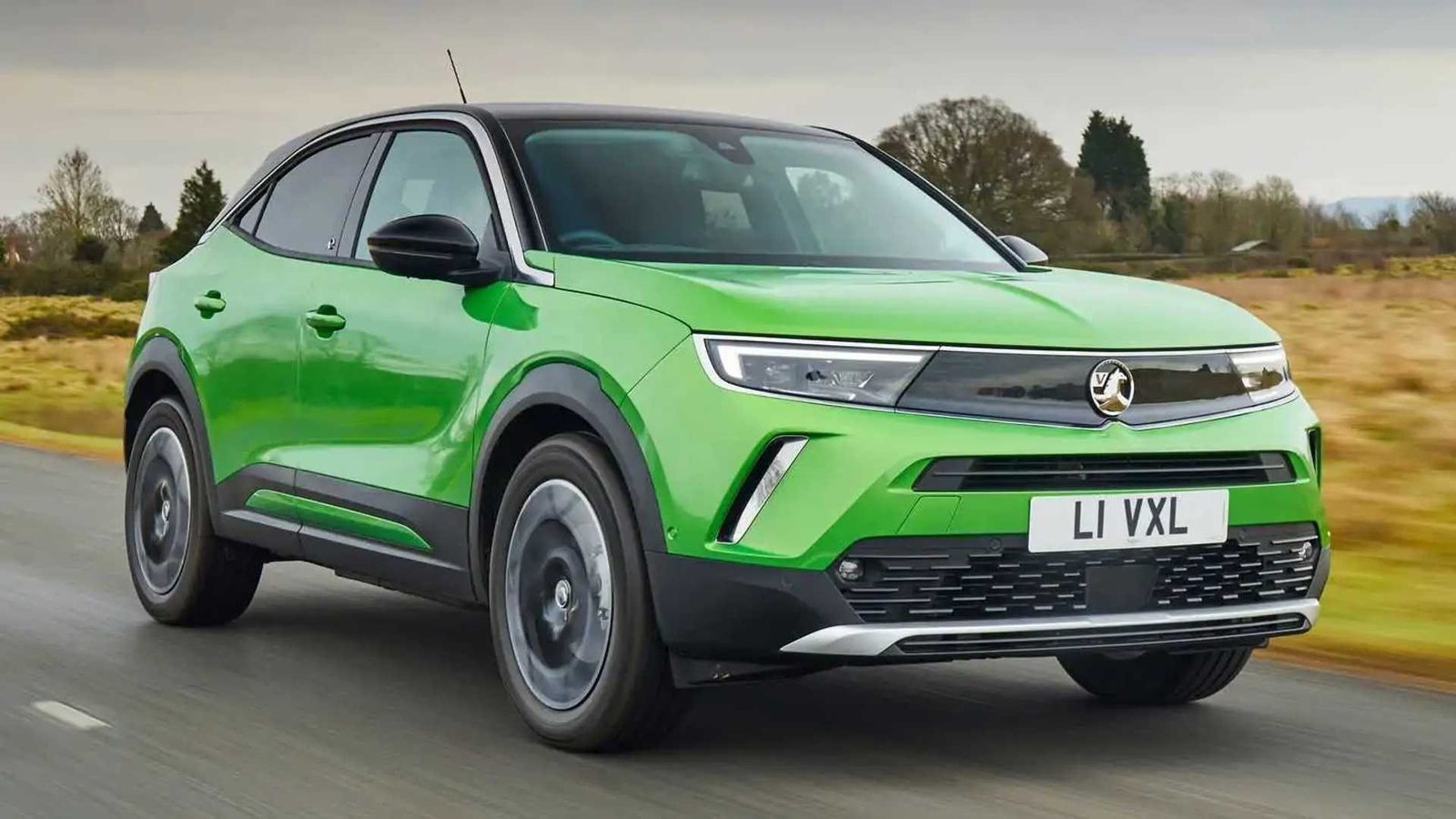 Opel / Vauxhall Mokka Electric 2021 — экстерьер, вид сбоку, рынок internal_mvp