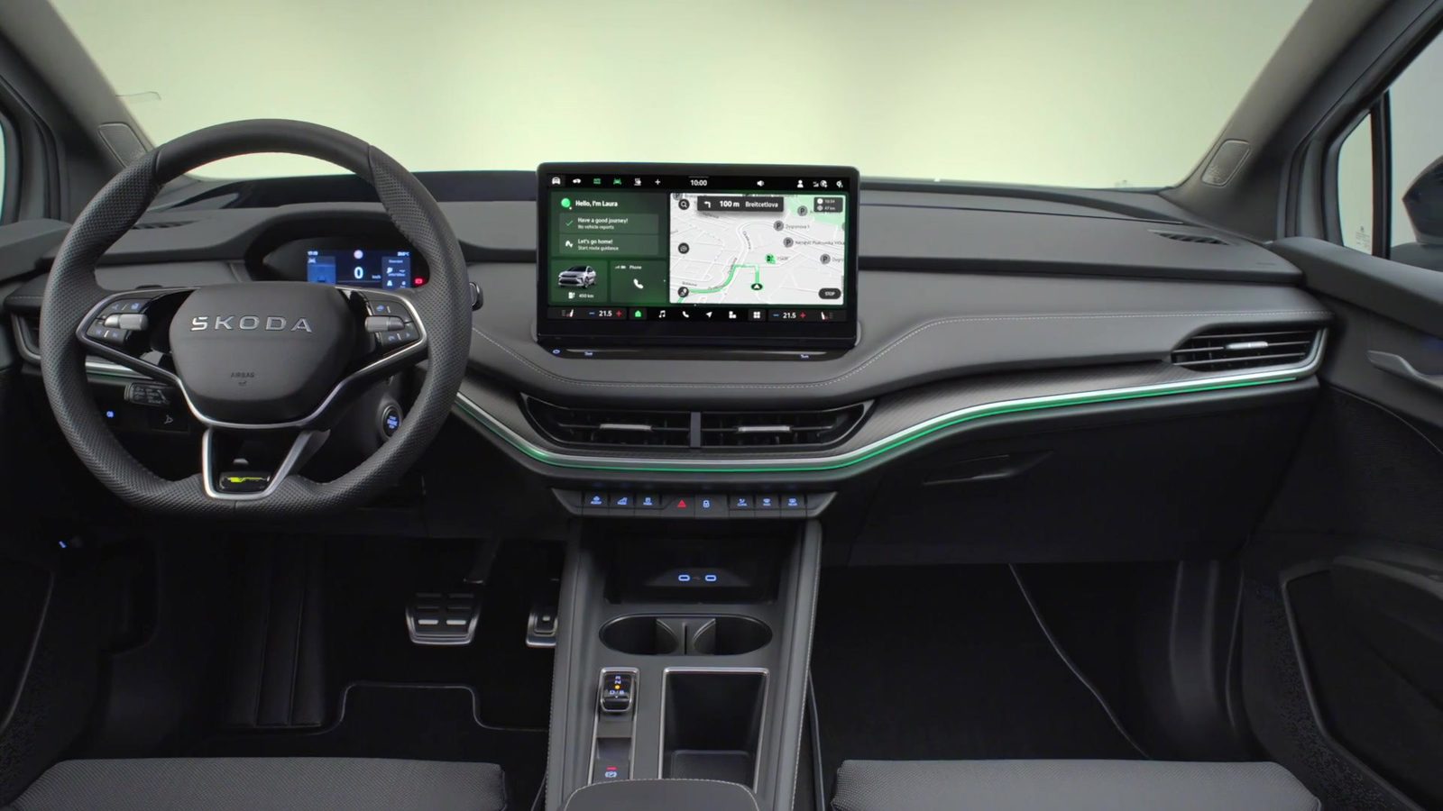 Škoda Enyaq 2021 — интерьер, второй ряд сидений, рынок internal_mvp