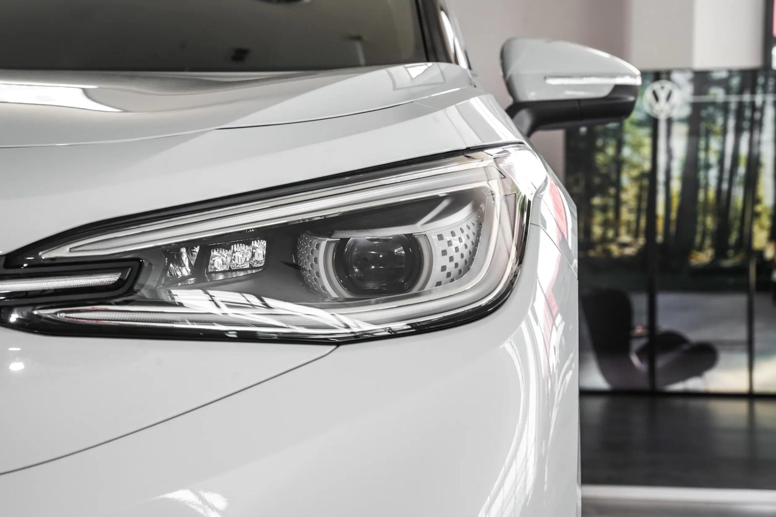 Volkswagen ID.4 X China 2025 — экстерьер, headlight detail, рынок internal_mvp