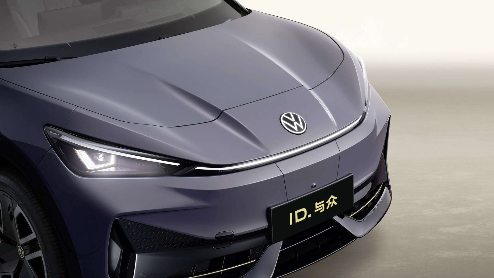 Volkswagen ID.UNYX China 2024 — экстерьер, front detail, рынок Volkswagen Anhui / ID.UNYX China model-specific reference
