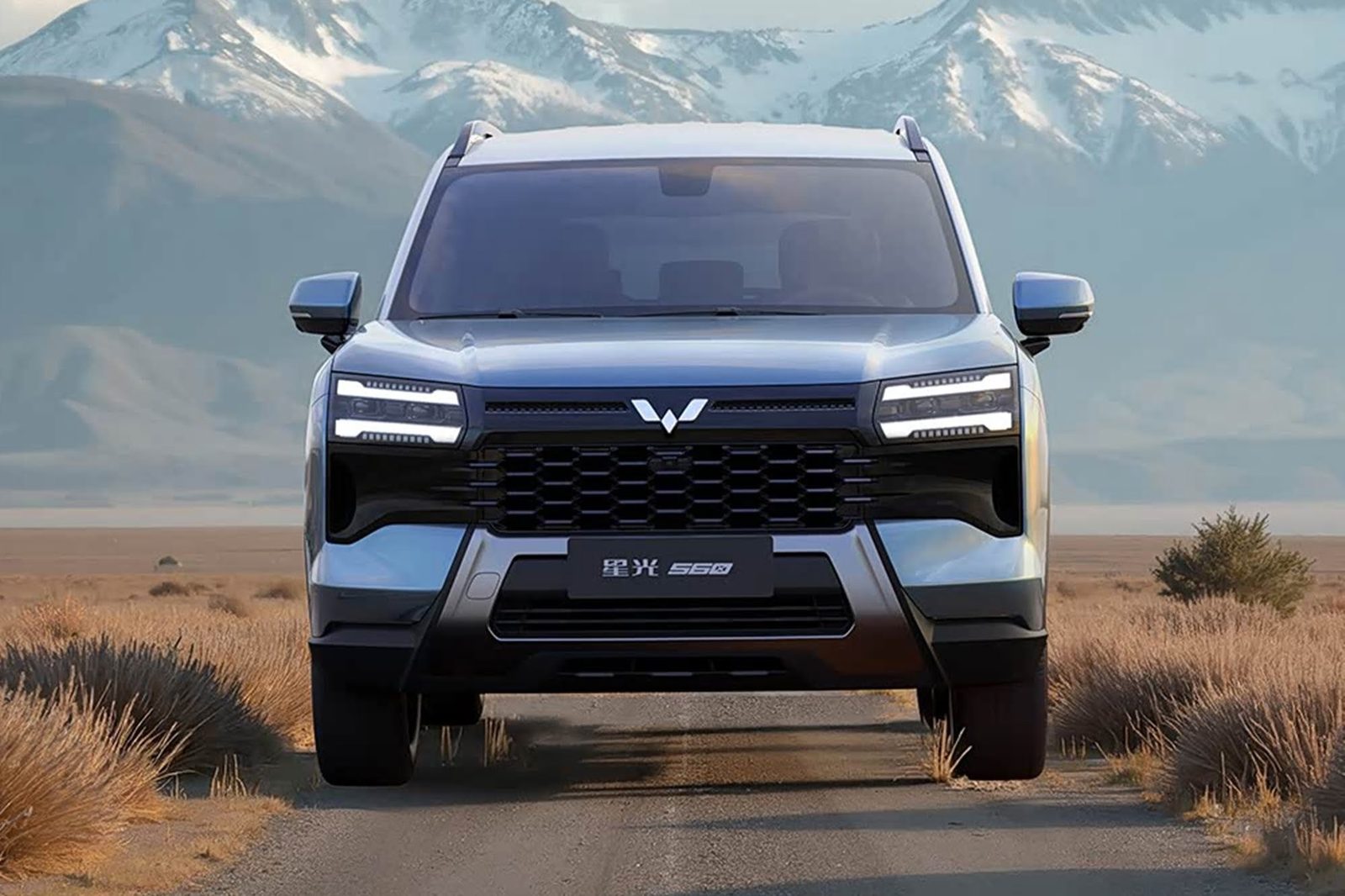 Wuling Starlight 560 EV 2026 — экстерьер, front detail, рынок internal_mvp