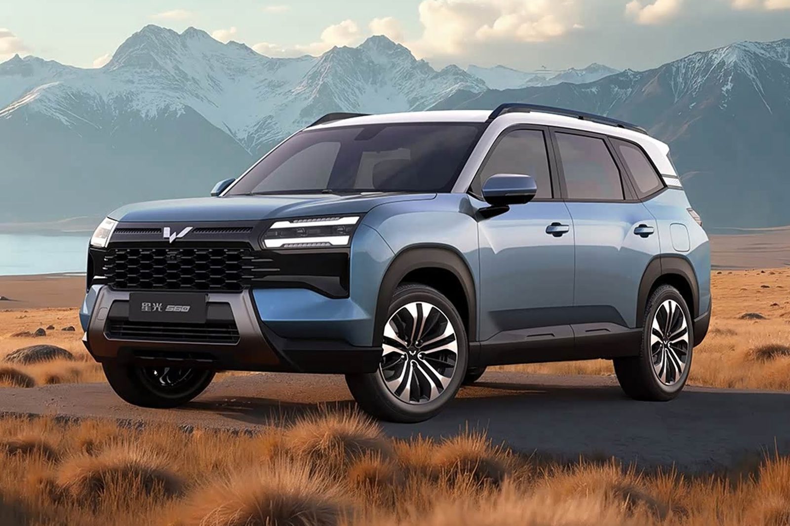 Wuling Starlight 560 PHEV 2026 — экстерьер, front 3q close, рынок internal_mvp