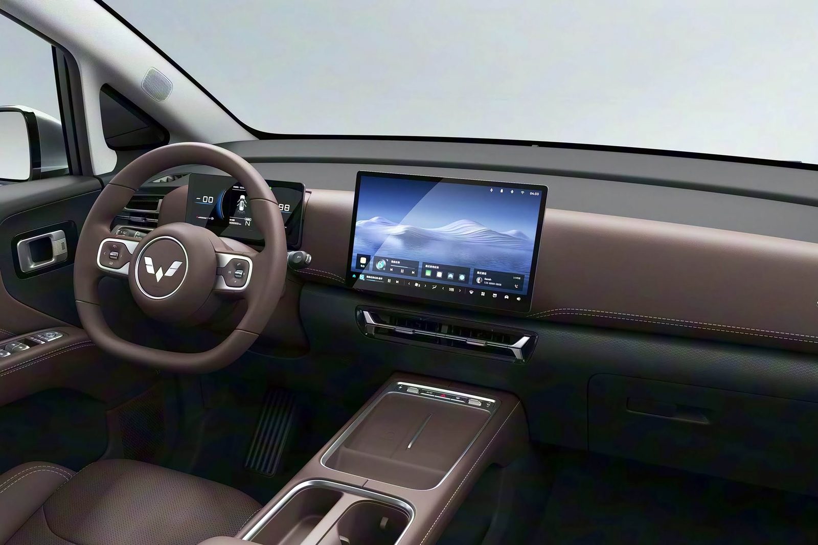 Wuling Starlight EV 2024 — главное фото модели, интерьер, передняя панель, рынок internal_mvp