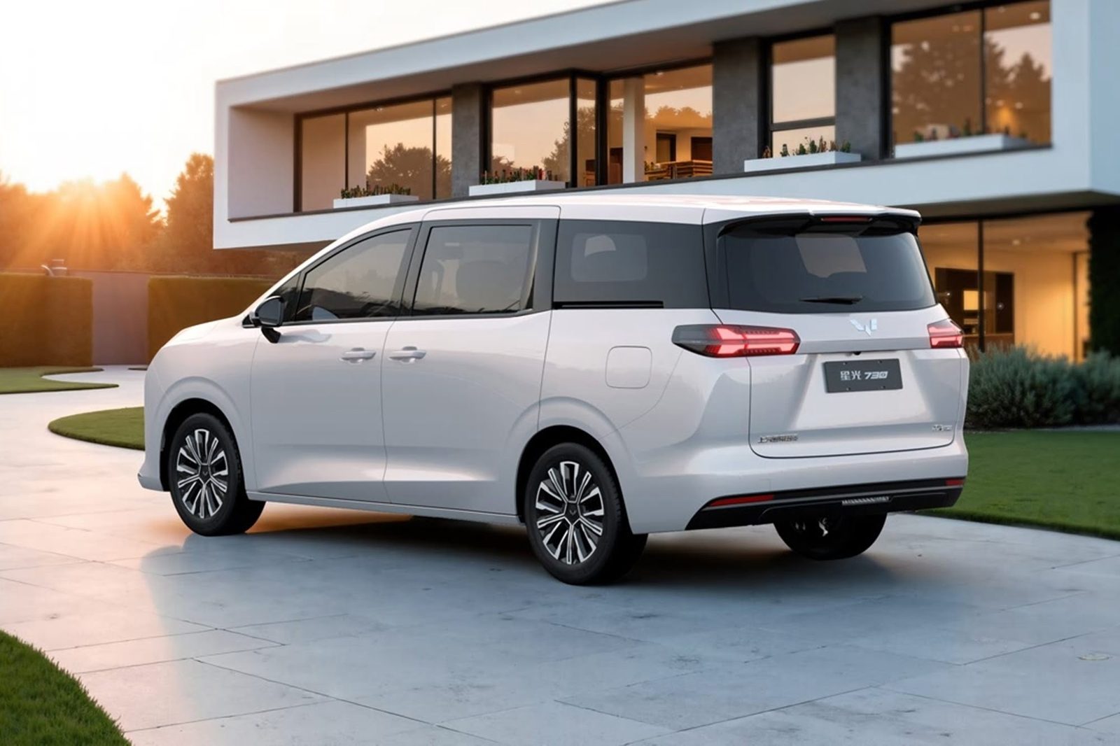 Wuling 730 EV 2026 — экстерьер, вид сбоку, рынок internal_mvp